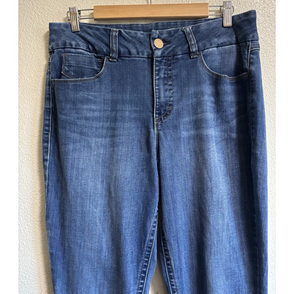 Seven7 Skinny Jeans Tummyless Womens Size 14 Blue Denim Stretch Cowgirl Western - Picture 3 of 8